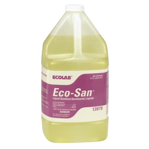 Ecolab® Eco-San® Liquid Sanitizer, 1 Gallon, #00013979